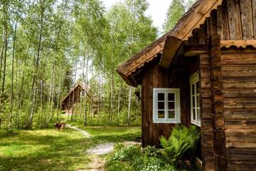 Фото номера Дом для отпуска Загородные дома Vabalynė г. Vilkiškės 16