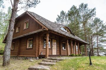 Фото номера Трехместный номер Загородные дома Vabalynė г. Vilkiškės 5